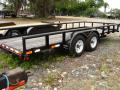 Steel Frame 18ft Pipe Top Utility Trailer