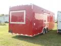 Red 24ft Concession Trailer w/Electrical Package