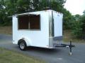 White 10ft SA Concession Trailer w/electrical Package