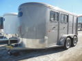 2 H TRAILER W/DRESSING ROOM AND SADDLE RACK