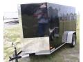 Bumper Pull 10ft Cargo Trailer-Black