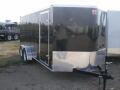     Cargo 14FT BLACK ROUNDED V-NOSE DOUBLE REAR DOORS