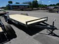 Gray 20ft Black with Wood Decking Open Car Trailer