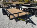 2023 B/R Utility Trailer 76x14, 3' Gate, Dovetail, 3,500lb G.V.W.R