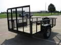 10ft SA Utility Trailer w/Tall Expanded Metal Sides
