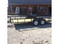 16ft Tandem 5200lb Axle Pipe Utility Trailer