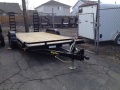 20ft Equipment Trailer w/Stand Up Ramps 