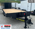 2023 B/R Deckover Trailer 102x24, 5' Stand Up Ramps, 14,000lb G.V.W.R