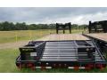 Black Steel Frame 20 + 5ft Tandem Axle Gooseneck with Dovetail