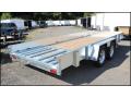 16ft Aluminum Utility Trailer w/Wood Decking