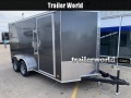  Covered Wagon Trailers 7 x 14'TA Enclosed Cargo Trailer 