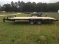 18 ft Over the Axle Utility Trailer Wood Deck