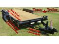 18ft Tandem 7000lb Axle Equipment Trailer w/Wood Decking