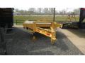 Yellow 20ft + 5 Foot Pintle Hitch Equipment Trailer