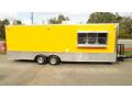22ft YELLOW CONCESSION TRAILER W/INSULATED WALLS AND CEILING