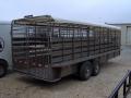 24ft Charcoal Cattle Trailer