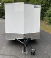 16ft White V-nose Cargo Trailer w/Side Door