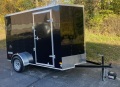 10ft SA Black V-nose Cargo Trailer