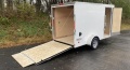 12ft  Cargo Trailer w/Ramp and Side Door