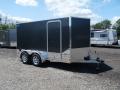 CHARCOAL 14FT ALUMINUM MOTORCYCLE TRAILER