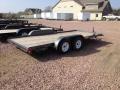 16ft flatbed trailer with removable fenders-Storm Grey Color