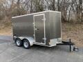 12FT CHARCOAL CARGO TRAILER W/RAMP