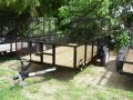 12ft Utility Trailer w/Expanded Metal Sides