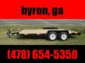 Down 2 Earth Trailers 18' Car Hauler Wood Deck