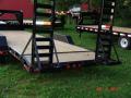 24 ft Gooseneck Equipment Trailer w/Dovetail and Stand Up Ramps