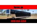 44 ft goosneck enclosed 21k gvwr 2 carhauler trailer