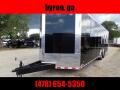 8.5x28 14k spread axle Carhauler w/ ramp door Enclosed Cargo