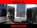 8.5x24 10K char coal Carhauler w/ ramp door Enclosed Cargo