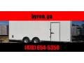 8.5x24 14k  cargo hauler barn door Enclosed Cargo