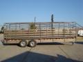 Steel 24ft Gooseneck Livestock Trailer