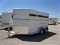 2 Horse Trailer w/Swing Out Saddle Rack