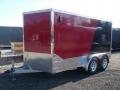 14FT All Aluminum Motorcycle Trailer - Two Toned