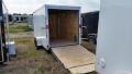 White 12ft SA Enclosed Cargo Trailers