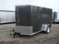Charcoal 10ft Bumper Pull Enclosed Motorcycle Trailer