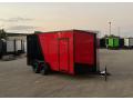 #23126 - 2023 High Country Cargo 7x16 7' TALL 2-TONE VALUE PACKAGE Cargo Trailer