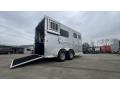  Alcom Offroad 16' 2H Straight Load Thoroughbred Trailer 