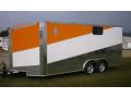 20ft Toy Hauler camping trailer -Tri-Color