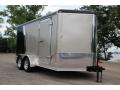 14FT CARGO ROUND TOP WEDGE W/DOUBLE REAR DOORS CABINETS