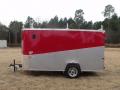 RED/SILVER CARGO TRAILER 12FT