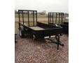 10ft Solid Sides, Ramp Gate Utility Trailer  