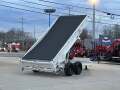 RawMaxx Trailers 7x14 7 Ton with wireless remote for front jack and Dump Trailer