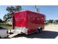 14ft Red Concession Trailer w/Extended Tongue 