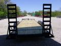 20ft Equipment Trailer Dovetail and  Stand Up Ramps