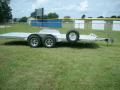 20' aluma 8220 HT 10k tilt carhauler with spare