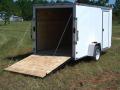 12ft Single Axle Trailer with Side Door and Ramp
