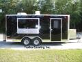 8.5 X 18 ENCLOSED CONCESSION TRAILER